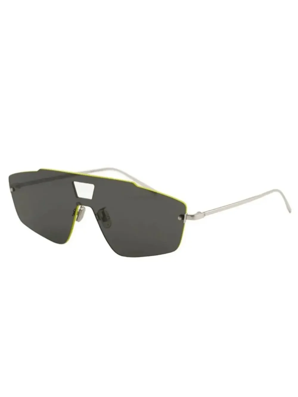 NEW!! Berluti BL40019U 16D Aviator Shield Sunglasses in Grey Authentic